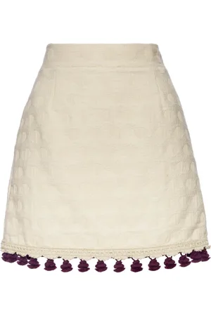 La DoubleJ Rokken, Dames, , S, Katoen, Geborduurde Mini Rok
