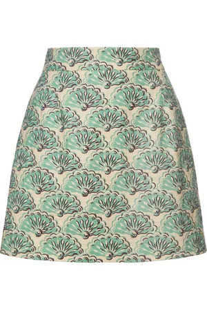 La DoubleJ Rokken, Dames, Groen, L, Katoen, Baia Mini Rok