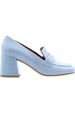 Angel alarcon Schoenen, Dames, Blauw, 37 EU, Mocassin Boxer Schoenen