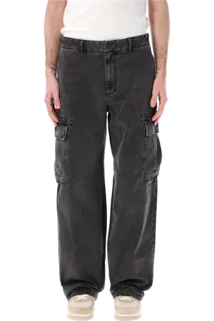 Givenchy Jeans, Heren, Zwart, M, Katoen, Zwarte Cargo Broek