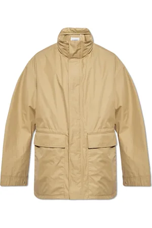 Burberry Jassen, Heren, Groen, XL, Katoen, Gabardine Jas
