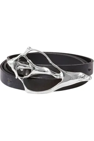 Rodebjer Accessoires, Dames, Grijs, ONE Size, Riem