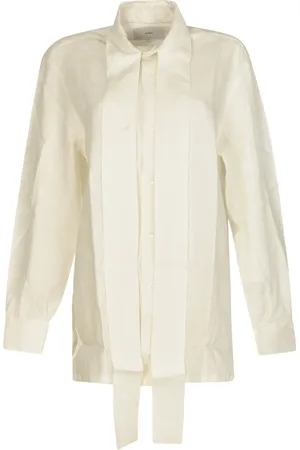 SETCHU Blouses & Shirts, Dames, Wit, M, Witte Casual Overhemden