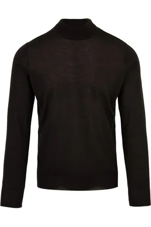 FILIPPO DE LAURENTIIS Truien, Heren, Zwart, 3Xl, Zwarte Coltrui voor Heren
