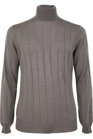 FILIPPO DE LAURENTIIS Truien, Heren, Grijs, 2Xl, Stalen Merino Coltrui
