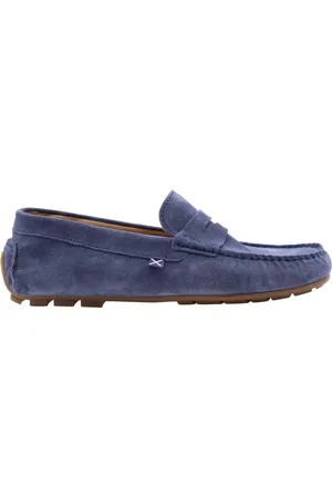 Scapa Schoenen, Heren, Blauw, 40 EU, Klassieke loafers voor heren