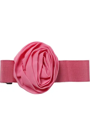 BLUMARINE Accessoires, Dames, Roze, ONE Size, Rozen Choker Ketting