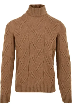 DRUMOHR Truien, Heren, Bruin, XL, Bruine Coltrui voor Heren