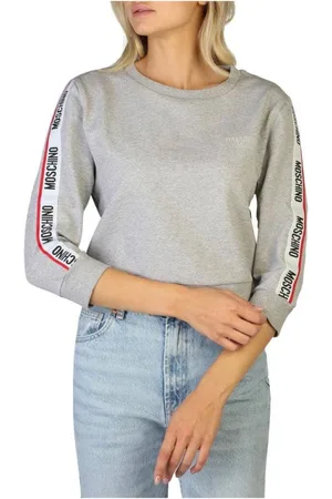 Moschino Sweatshirts & Hoodies, Dames, Grijs, XS, Trendy en Comfortabele Sweatshirt