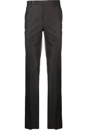 ROTA Broeken, Heren, Bruin, M, Wol, Suit Broeken