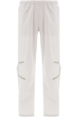 HERNO Broeken, Heren, Wit, L, Polyester, Straight Broeken