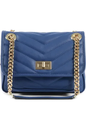 19V69 Italia Tassen, Dames, Blauw, ONE Size, Cross Body Bags