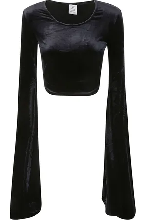 Vetements Tops, Dames, Zwart, S, Long Sleeve Tops