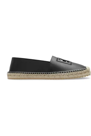 Dolce & Gabbana Schoenen, Heren, Zwart, 41 EU, Jute, Boccaccio espadrilles