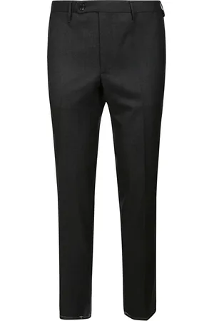 ROTA Broeken, Heren, Zwart, L, Wol, Suit Broeken