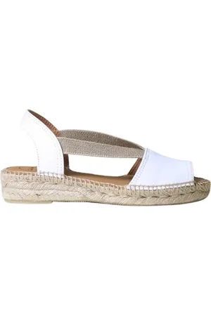 Toni Pons Schoenen, Dames, Wit, 38 EU, Flat Sandalen