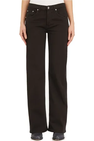 Dondup Jeans, Dames, Zwart, W25, Denim, Straight Jeans