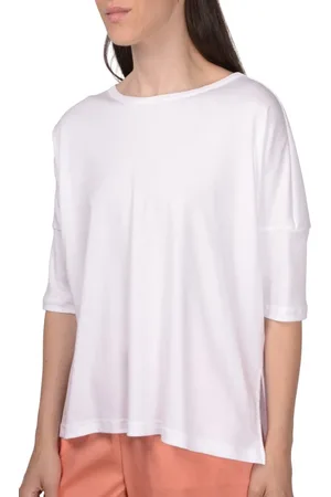 Gran Sasso Tops, Dames, Wit, S, Long Sleeve Tops
