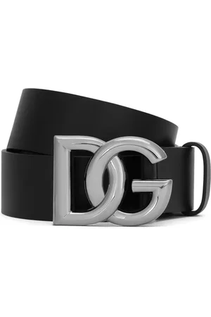 Dolce & Gabbana Accessoires, Heren, Zwart, 105 CM, Designer Riem Collectie