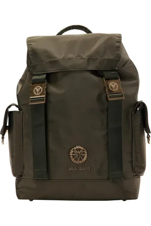Carlo Colucci Tassen, unisex, Groen, ONE Size, Rugzak
