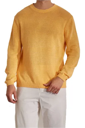 Daniele Fiesoli Truien, Heren, Oranje, L, Oranje Sweaters voor Mannen
