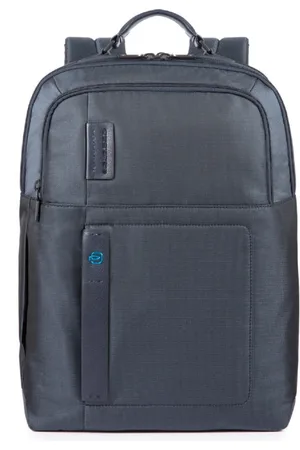 Piquadro Tassen, unisex, Blauw, ONE Size, Katoen, Rugzak