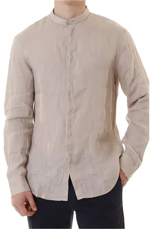 Armani Exchange Overhemden, Heren, Roze, L, Shirts