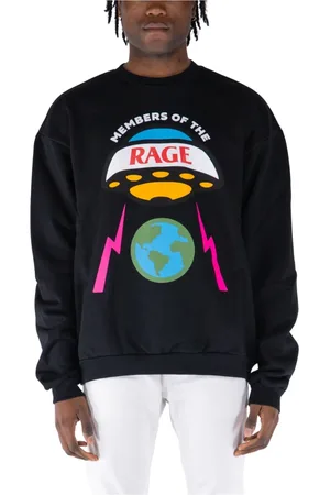 Members OF The Rage Sweatshirts & Hoodies, Heren, Zwart, M, Katoen, Sweatshirts