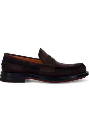 Fabi Schoenen, Heren, Bruin, 41 EU, Suède, Loafers