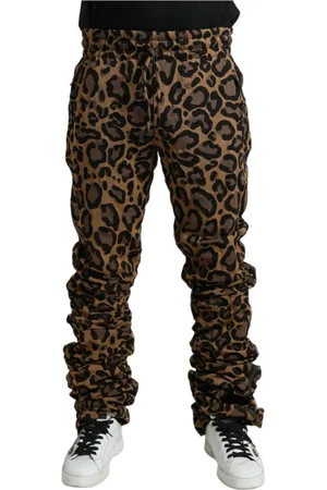 Dolce & Gabbana Broeken, Heren, Veelkleurig, XS, Katoen, Trainingsbroeken