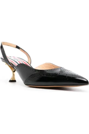 Thom Browne Schoenen, Dames, Zwart, 37 1/2 EU, Pumps