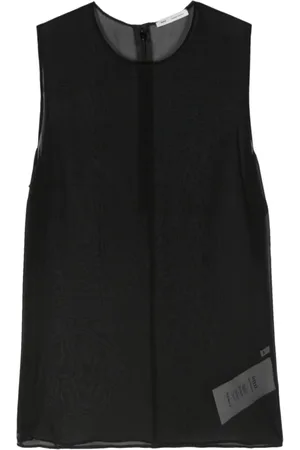 Ami Tops, Dames, Zwart, S, Sleeveless Tops
