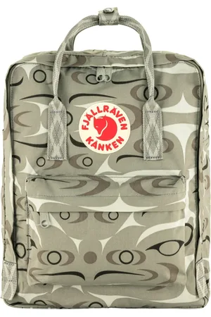 Fjällräven Tassen, Heren, Groen, ONE Size, Kånken ART Rugzak (Sey)