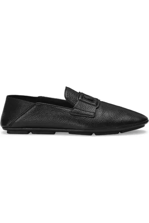 Dolce & Gabbana Schoenen, Heren, Zwart, 43 1/2 EU, Leer, Straight Broeken