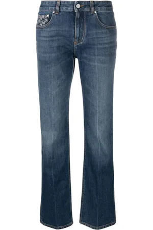Stella McCartney Jeans, Dames, Blauw, W31, Katoen, Straight Jeans