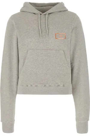 MARTINE ROSE Sweatshirts & Hoodies, Heren, Grijs, L, Katoen, Hoodies