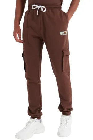 Ellesse Broeken, Heren, Bruin, XS, Mattio Broek