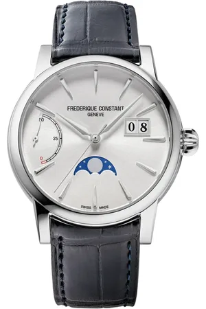 Frederique Constant Accessoires, Dames, Grijs, ONE Size, Manufacture Classic Power Reserve BIG Date