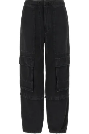Isabel Marant Jeans, Dames, Zwart, XS, Katoen, Straight Jeans