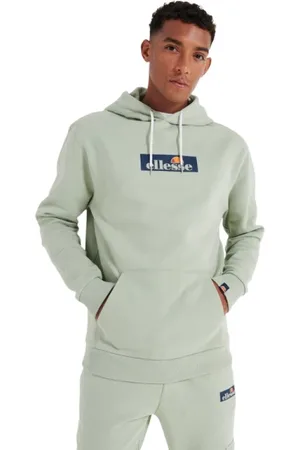 Ellesse Sweatshirts & Hoodies, Heren, Groen, L, Groene Crested Sweater