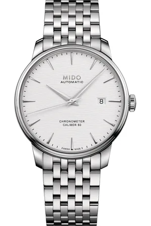 MIDO Accessoires, Heren, Grijs, ONE Size, Baroncelli Chronometer Silicon Gent