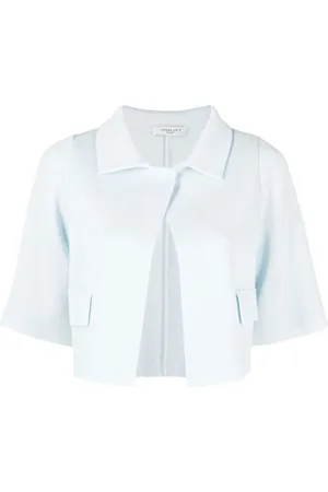 CHARLOTT Truien, Dames, Blauw, L, Katoen, Cardigans