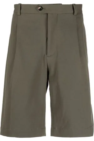 Circolo Korte broeken, Heren, Groen, M, Katoen, Olijfgroene Chino Shorts
