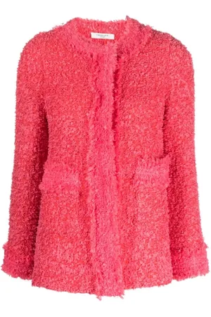 CHARLOTT Truien, Dames, Roze, L, Wol, Cardigans
