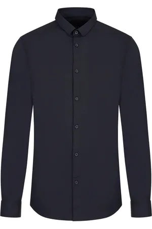 Armani Exchange Overhemden, Heren, Blauw, S, -Hemd