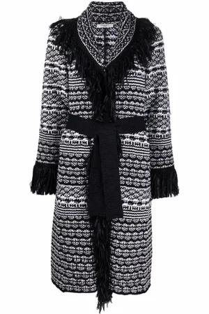 CHARLOTT Mantels, Dames, Zwart, S, Wol, Belted Coats