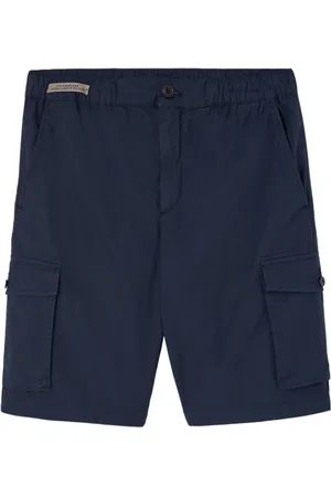 Paul & Shark Korte broeken, Heren, Blauw, M, Casual Shorts