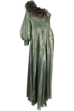 IRIS SERBAN Kleedjes, Dames, Groen, S, Maxi Kleedjes