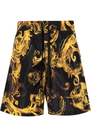 VERSACE Korte broeken, Heren, Veelkleurig, S, Shorts