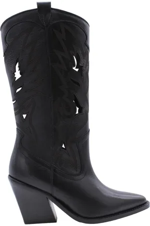 Bronx Schoenen, Dames, Zwart, 40 EU, Hadia Stijlvolle Laarzen